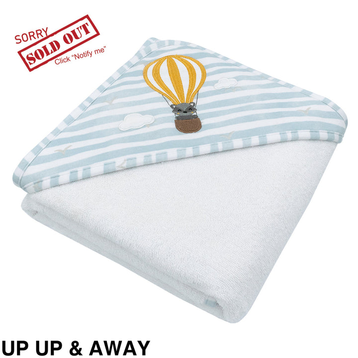 Living Textiles Baby Hooded Towels Up & Away