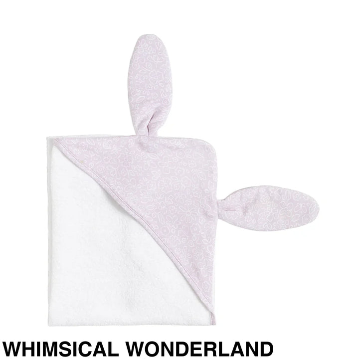 Living Textiles Baby Hooded Towels Whimsical Wonderland