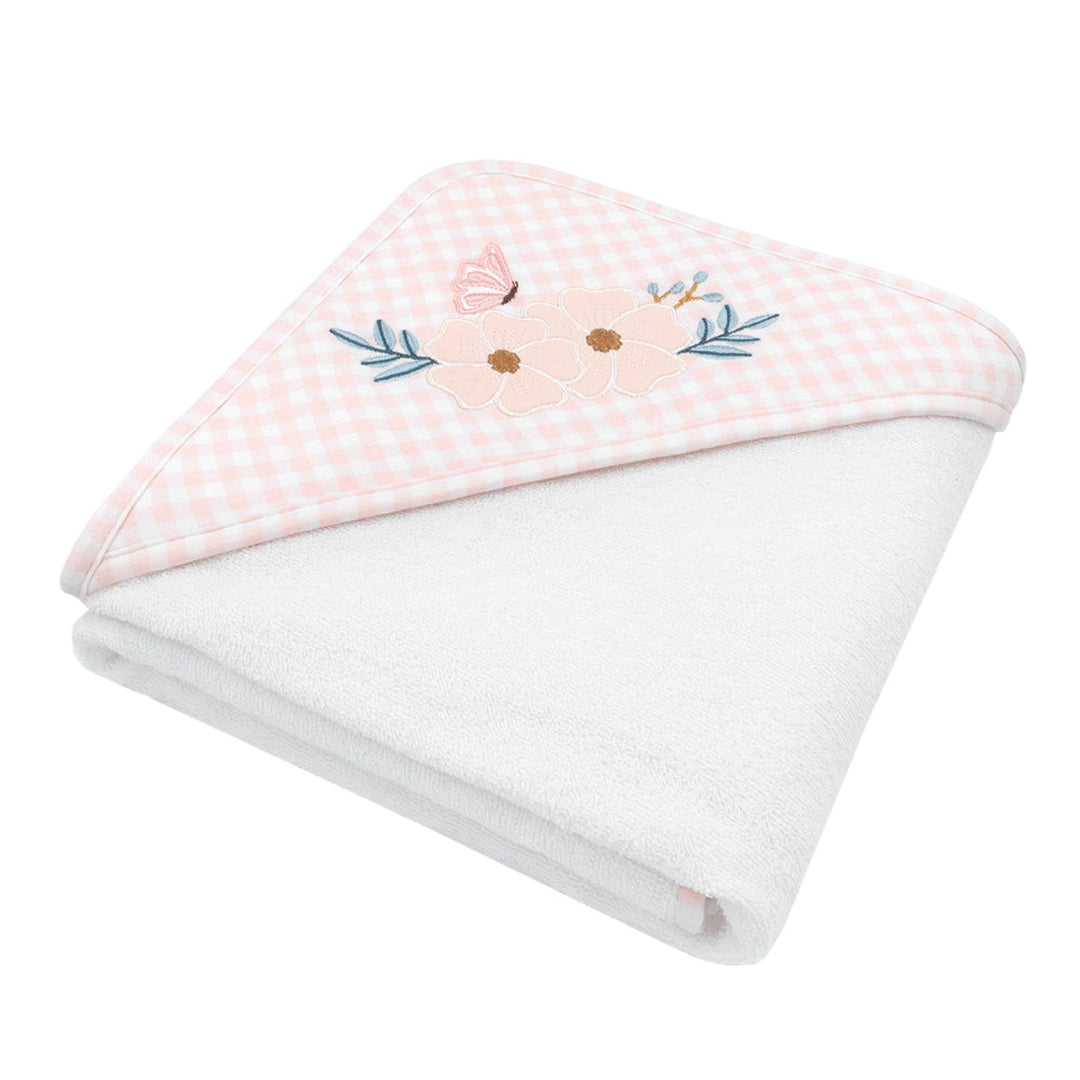 Living Textiles Baby Hooded Towels Butterfly