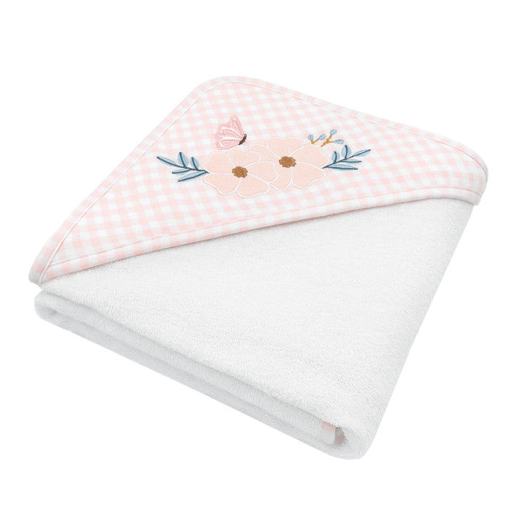 Living Textiles Baby Hooded Towels Butterfly