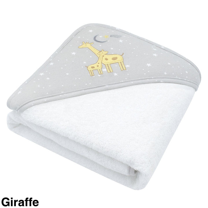 Living Textiles Baby Hooded Towels Giraffe