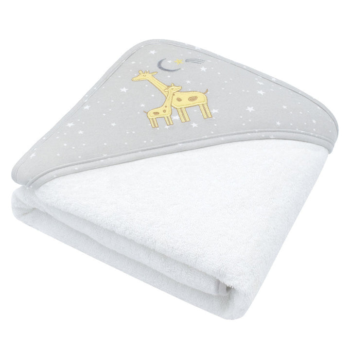 Living Textiles Baby Hooded Towels Giraffe
