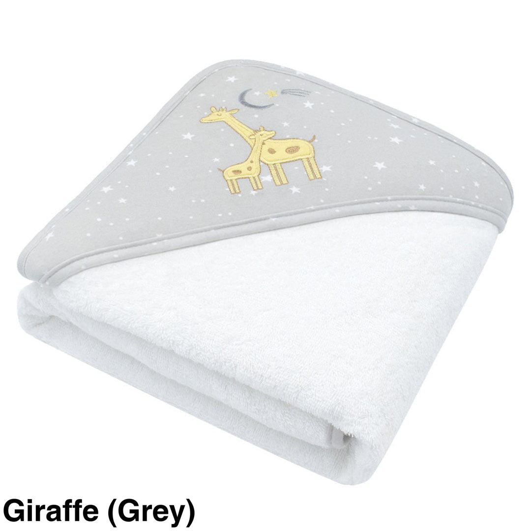 Living Textiles Baby Hooded Towels Giraffe