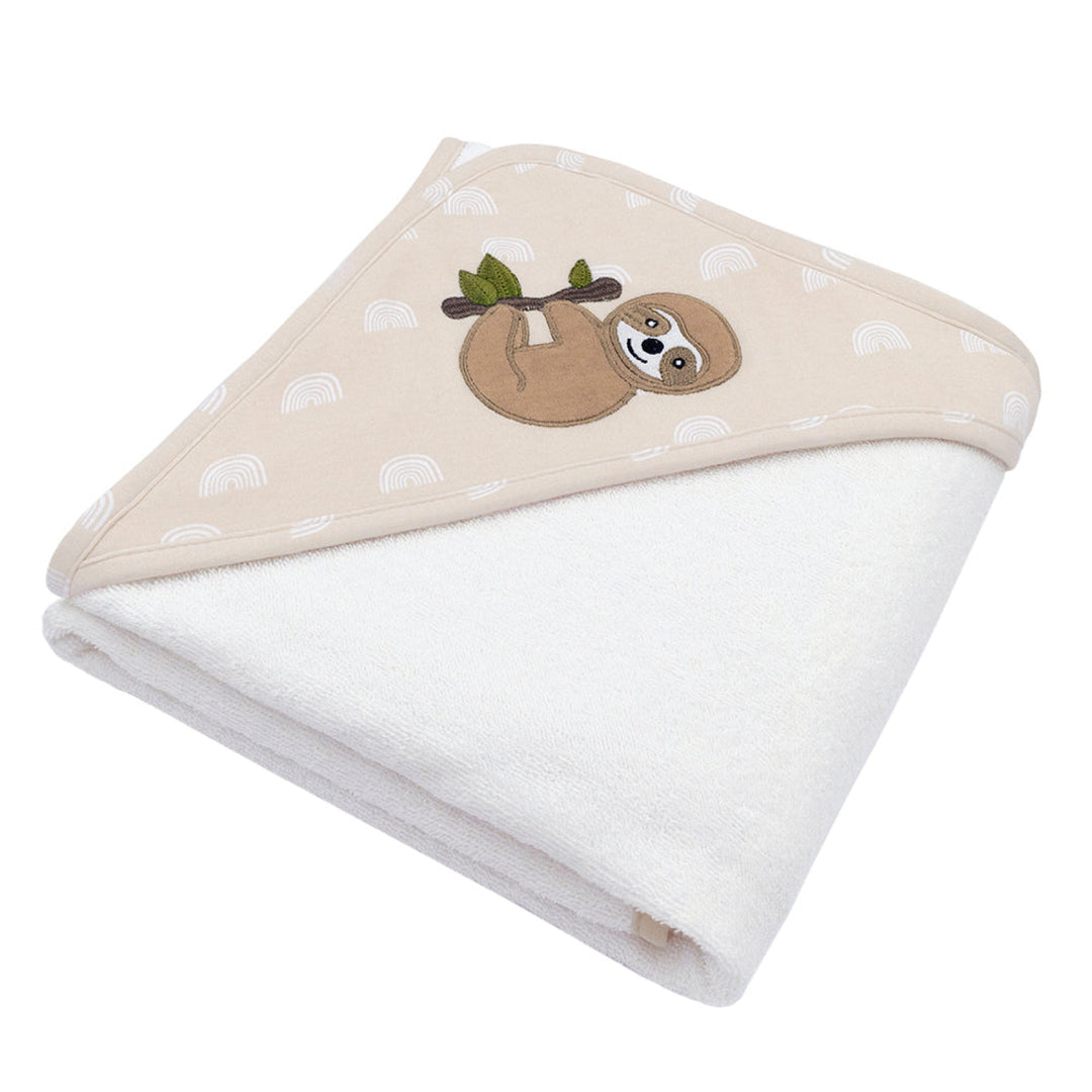 Living Textiles Baby Hooded Towels Sloth