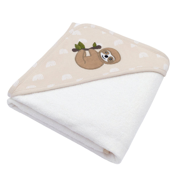 Living Textiles Baby Hooded Towels Sloth