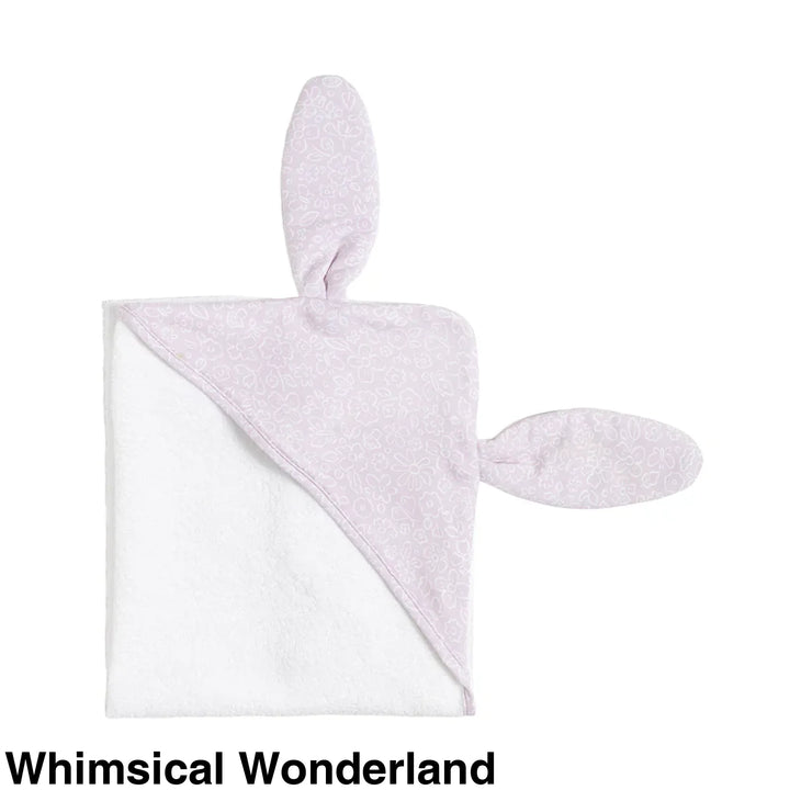 Living Textiles Baby Hooded Towels Whimsical Wonderland