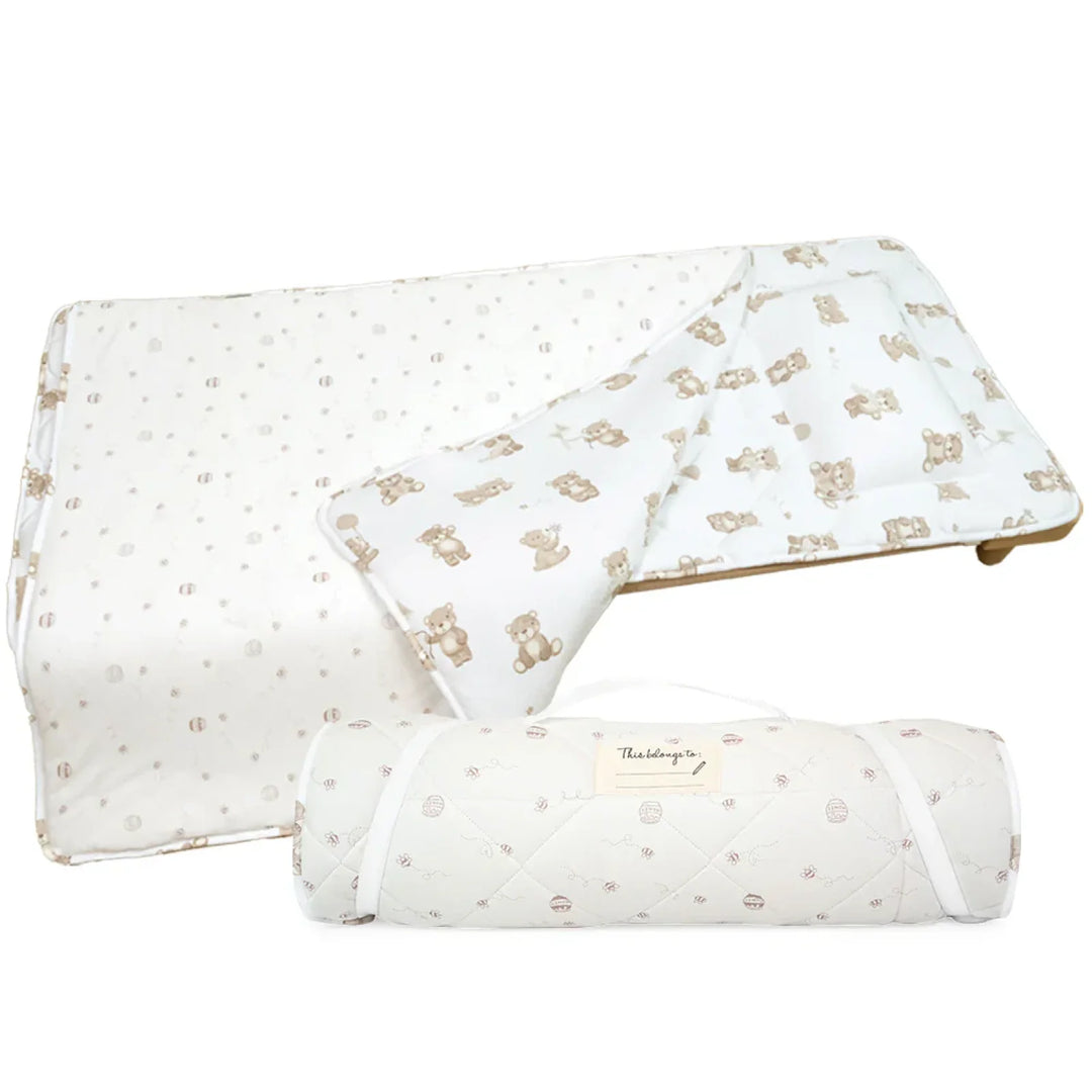 Living Textiles Childcare Nap Mat Cuddly Bear