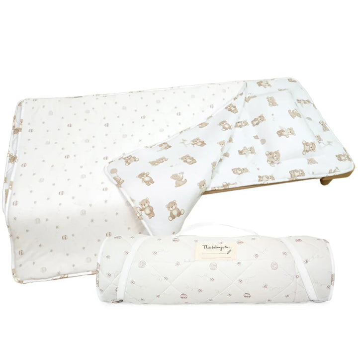 Living Textiles Childcare Nap Mat Cuddly Bear
