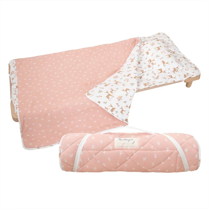 Living Textiles Childcare Nap Mat Sophia’s Garden