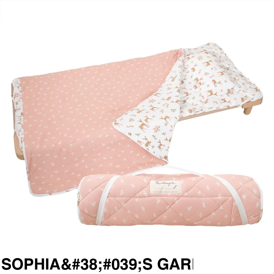 Living Textiles Childcare Nap Mat Sophia’s Garden