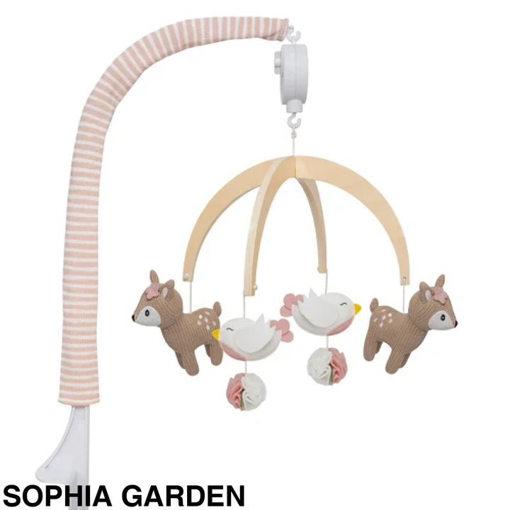 Living Textiles Musical Mobile Set Australiana Sophia Garden