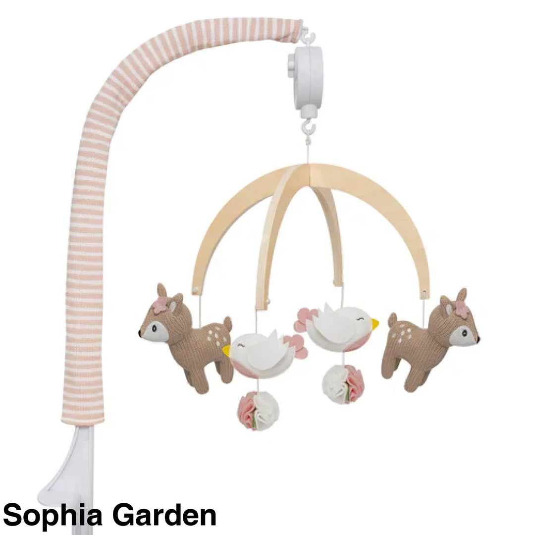 Living Textiles Musical Mobile Set Australiana Sophia Garden