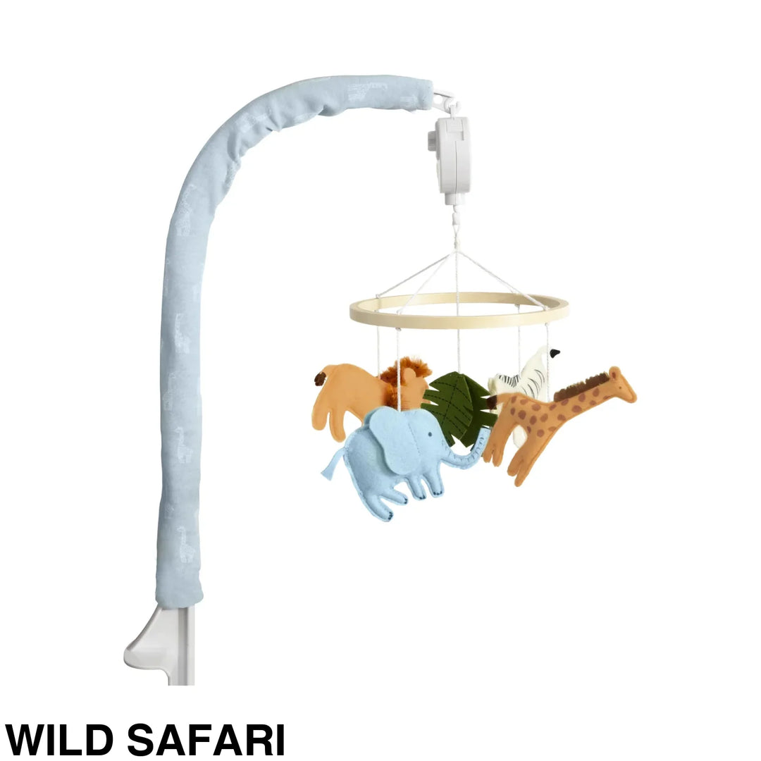Living Textiles Musical Mobile Set Australiana Wild Safari