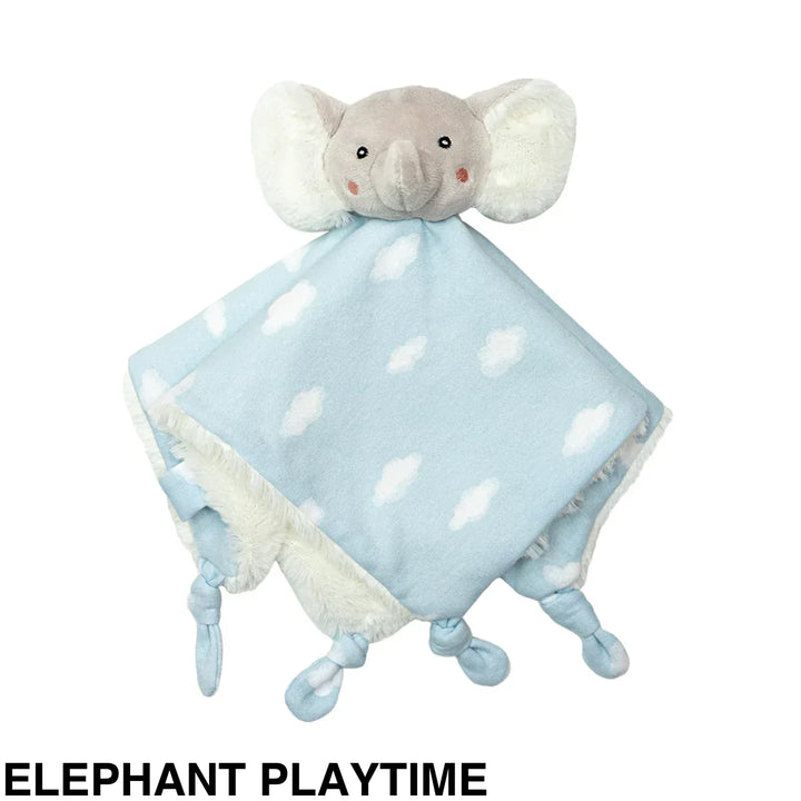 Living Textiles Security Blanket Elephant Playtime
