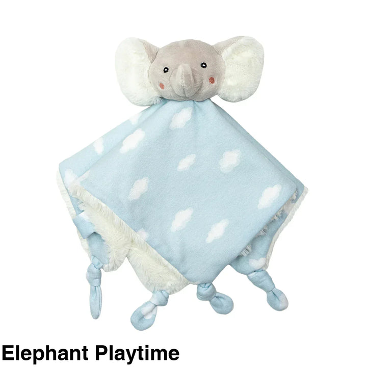 Living Textiles Security Blanket Elephant Playtime