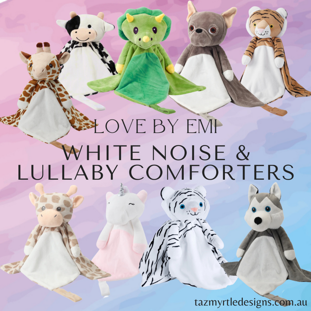 Love By Emi - White Noise & Lullaby Comforter