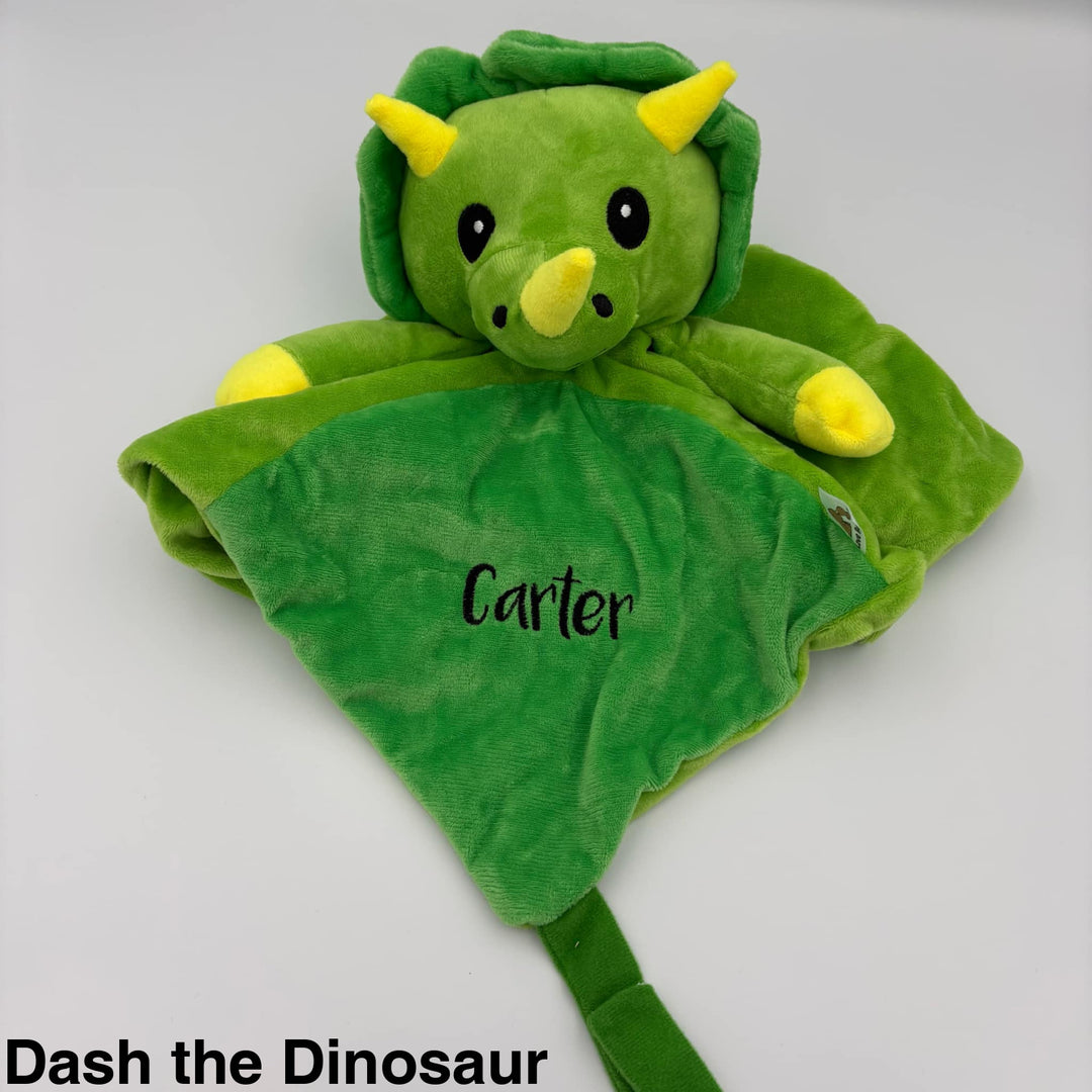 Love by Emi - White Noise & Lullaby Comforter Dash the Dinosaur