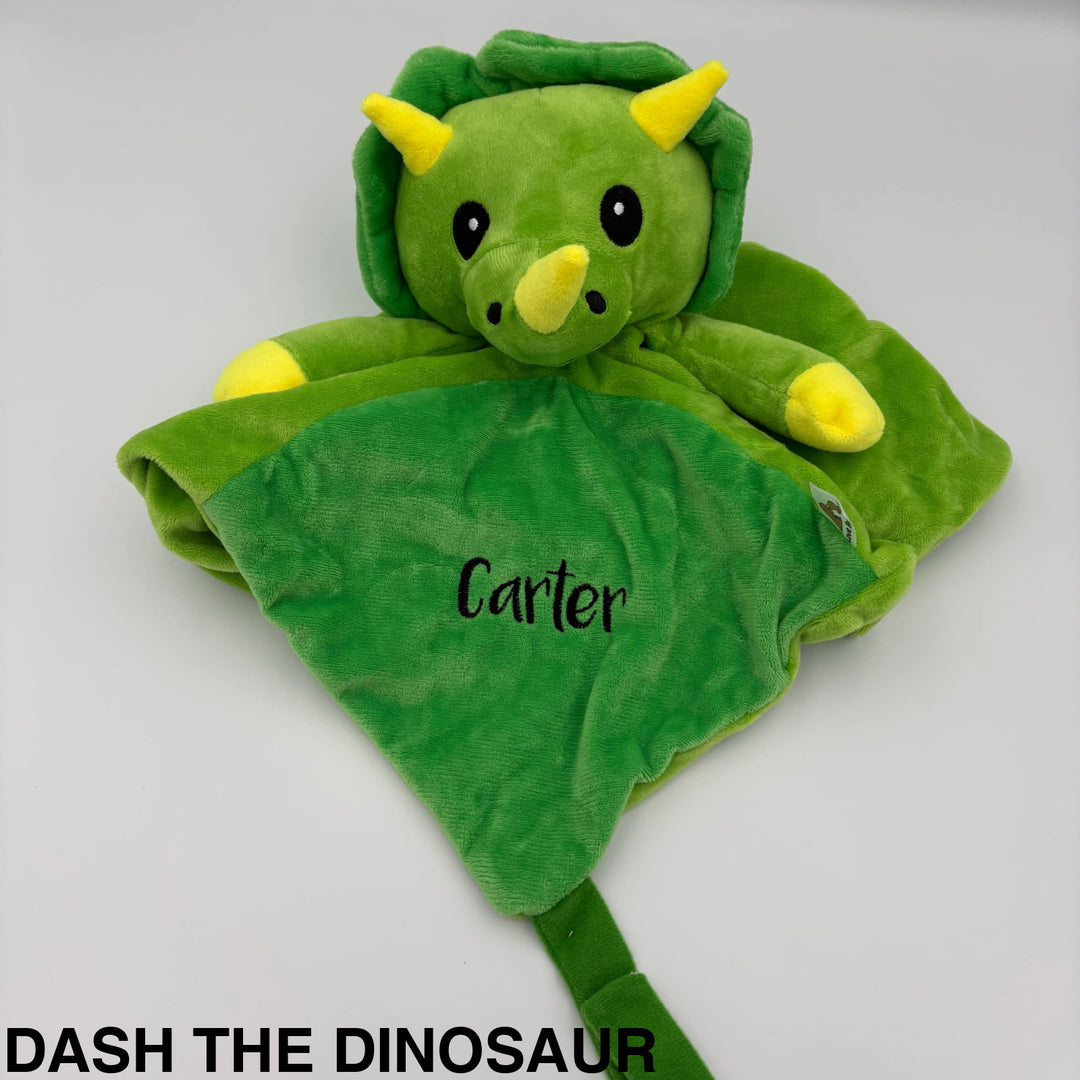 Love by Emi - White Noise & Lullaby Comforter Dash the Dinosaur