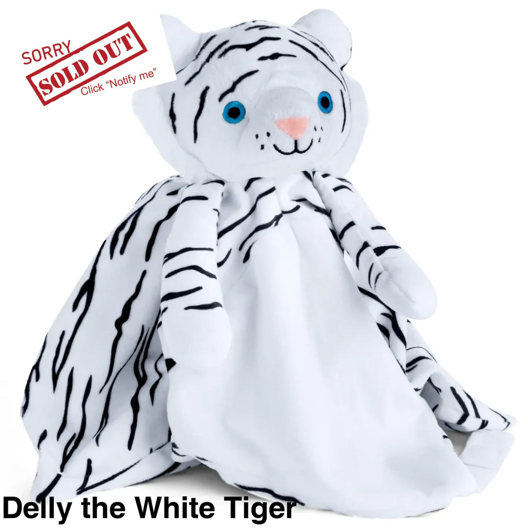 Love By Emi - White Noise & Lullaby Comforter Delly The Tiger