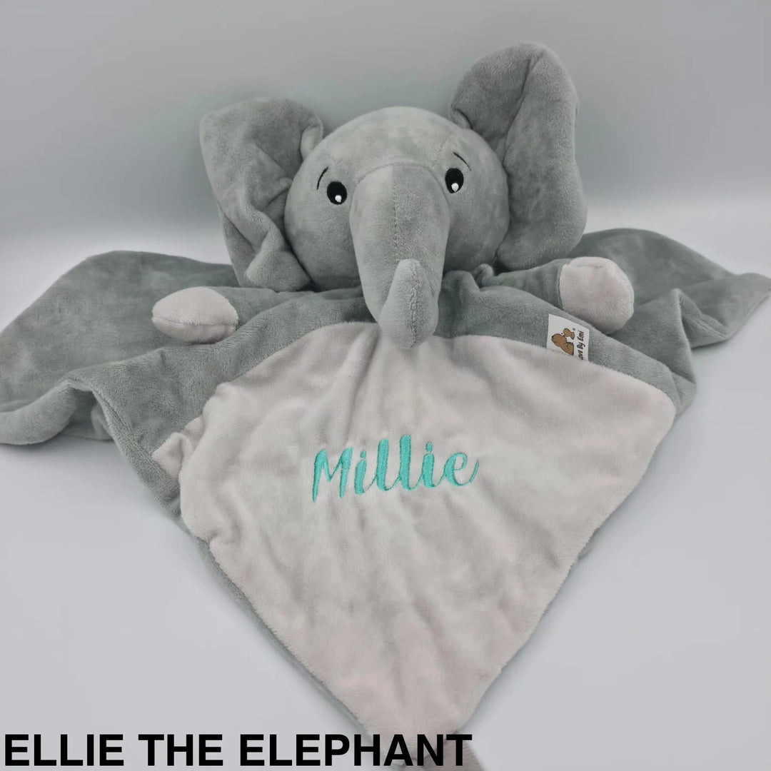Love by Emi - White Noise & Lullaby Comforter Ellie the Elephant