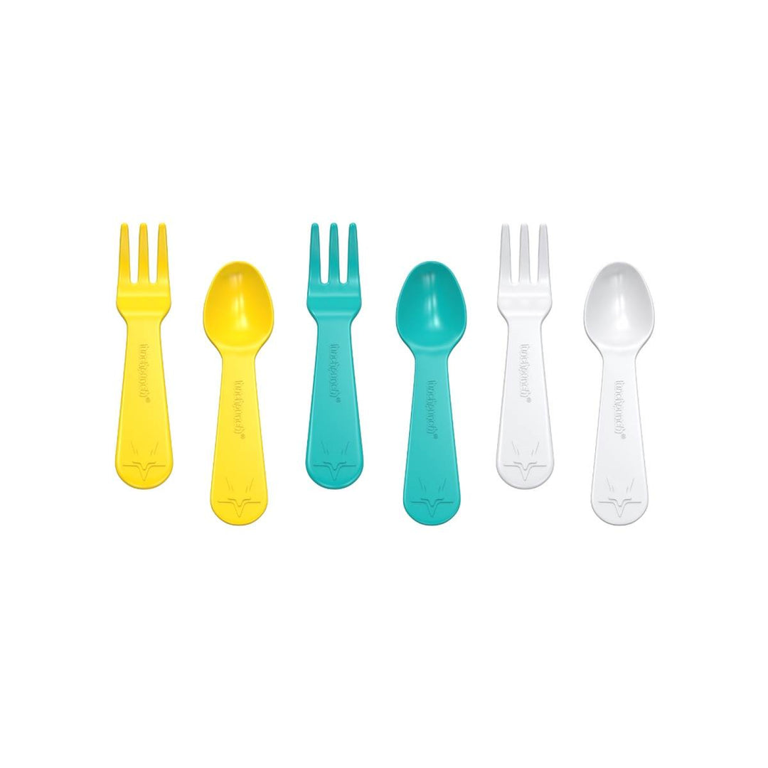 Lunch Punch Fork And Spoon Sets Yellow