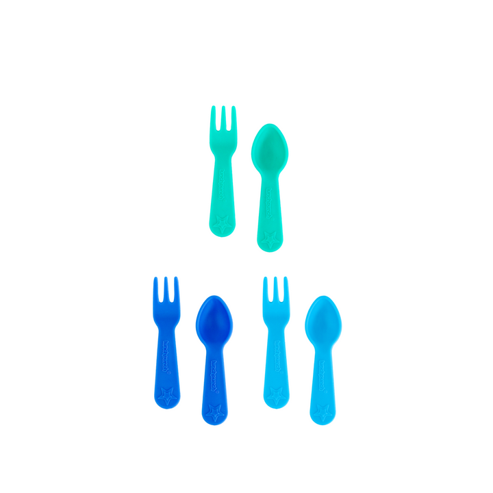 Lunch Punch Fork And Spoon Sets Burst