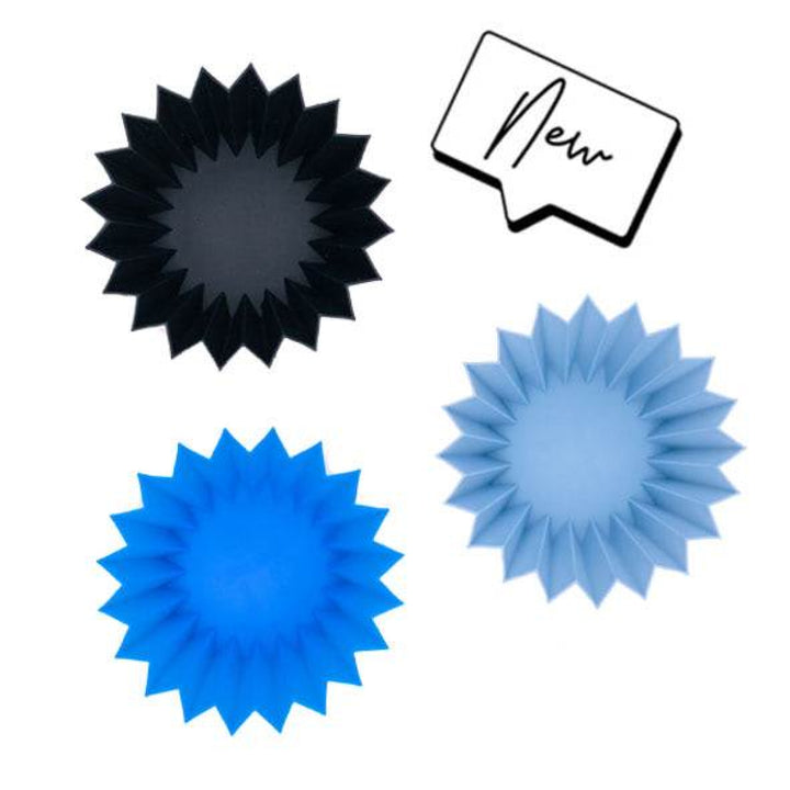 Lunch Punch Silicone Cups Blue