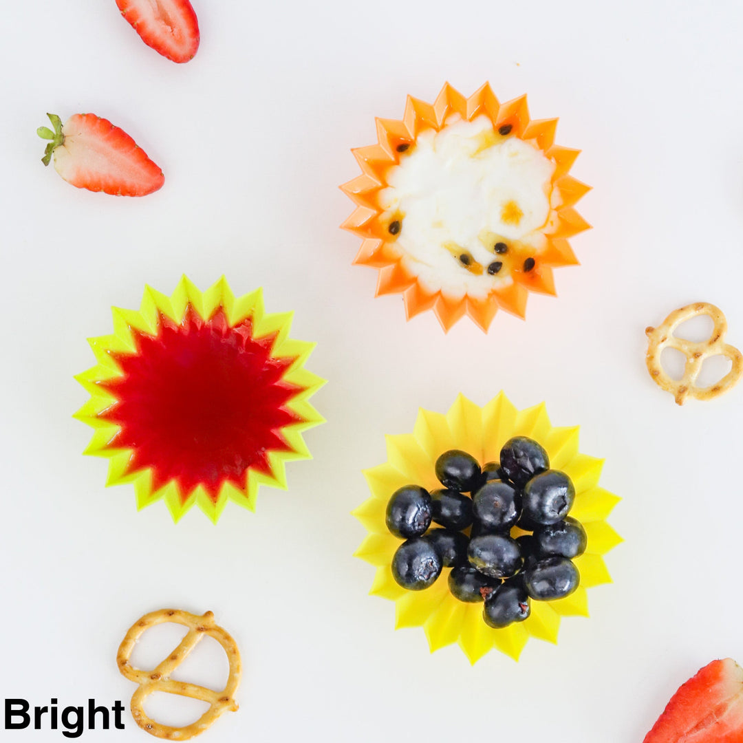 Lunch Punch Jumbo Silicone Cups Bright