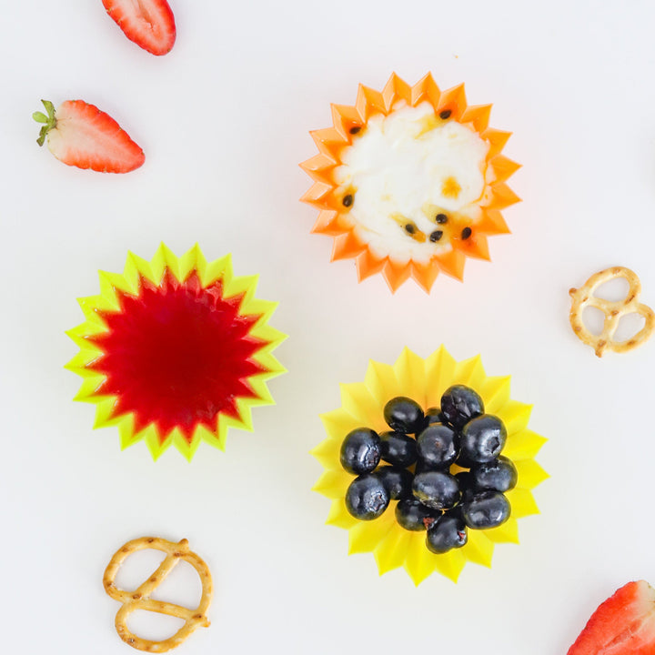 Lunch Punch Jumbo Silicone Cups Bright