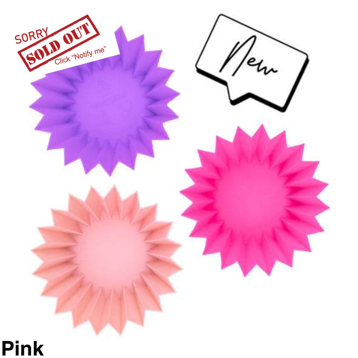 Lunch Punch Silicone Cups Pink