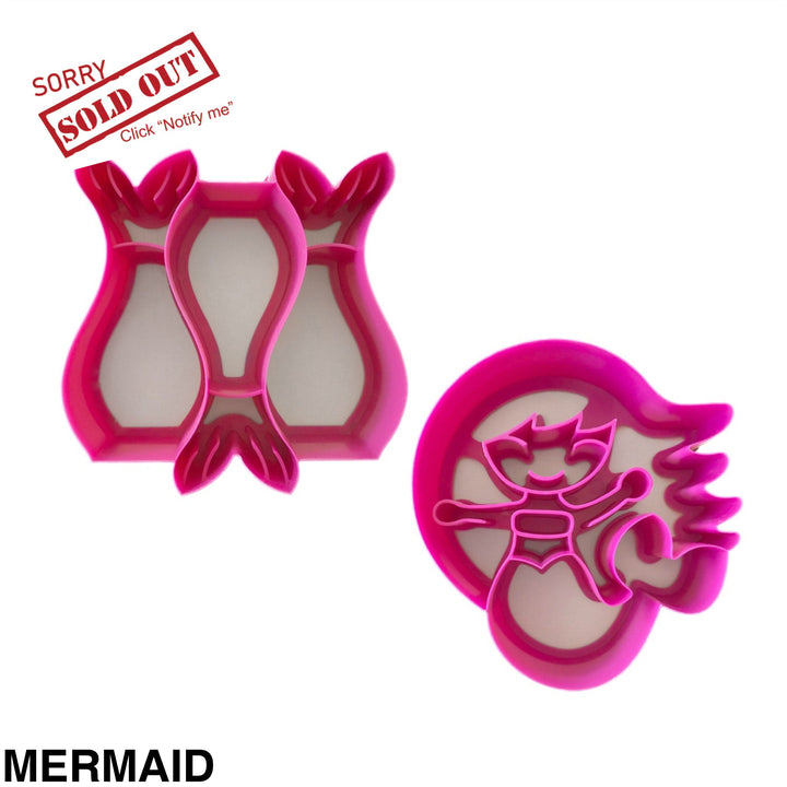 Lunch Punch Sandwich Cutter Mermaid