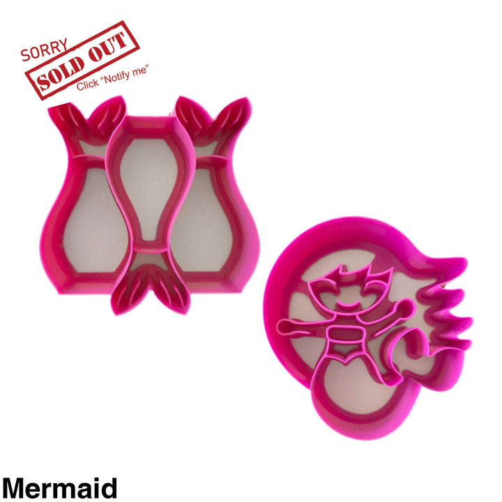 Lunch Punch Sandwich Cutter Mermaid