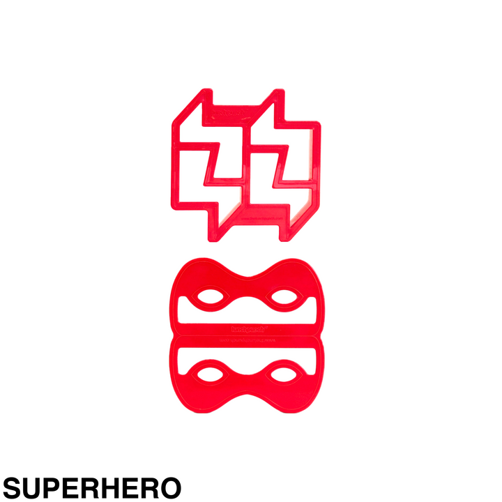 Lunch Punch Sandwich Cutter Superhero