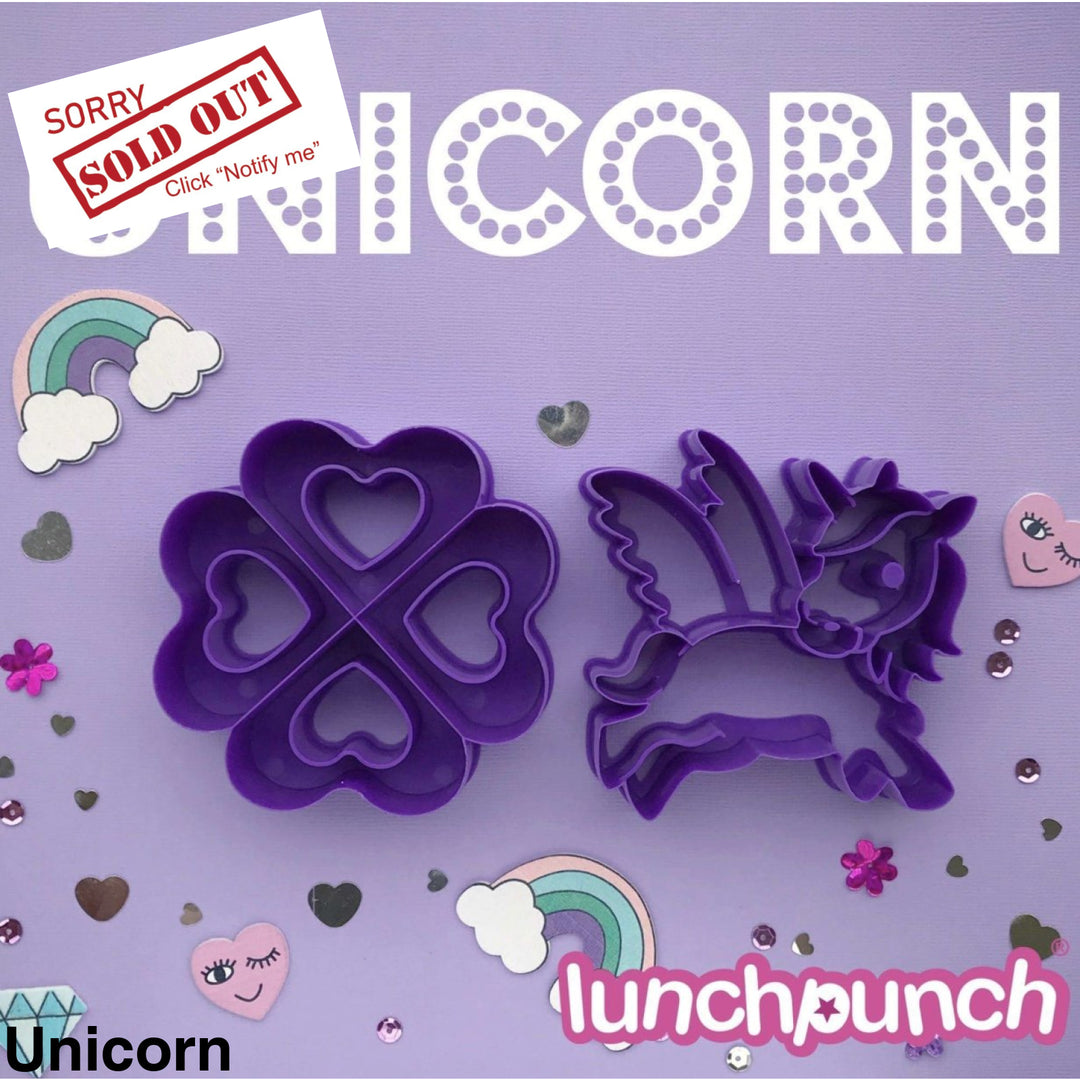 Lunch Punch Sandwich Cutter Unicorn