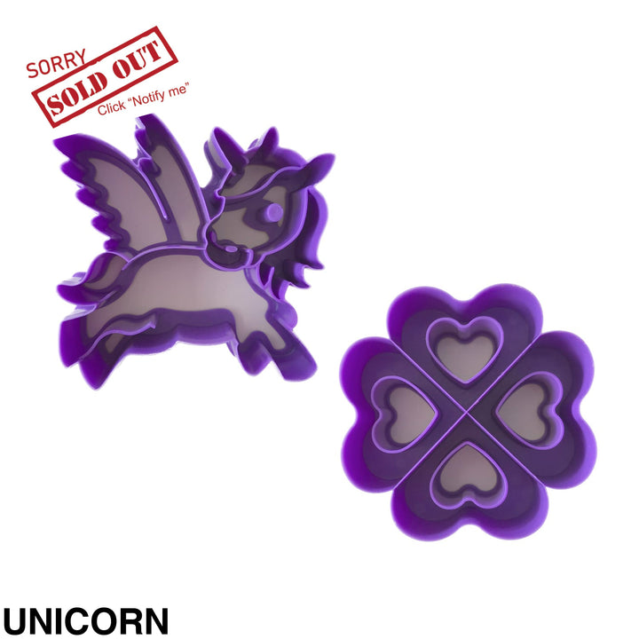 Lunch Punch Sandwich Cutter Unicorn