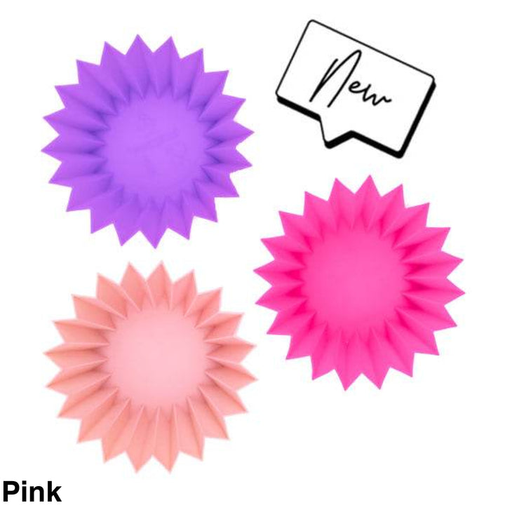 Lunch Punch Silicone Cups Pink