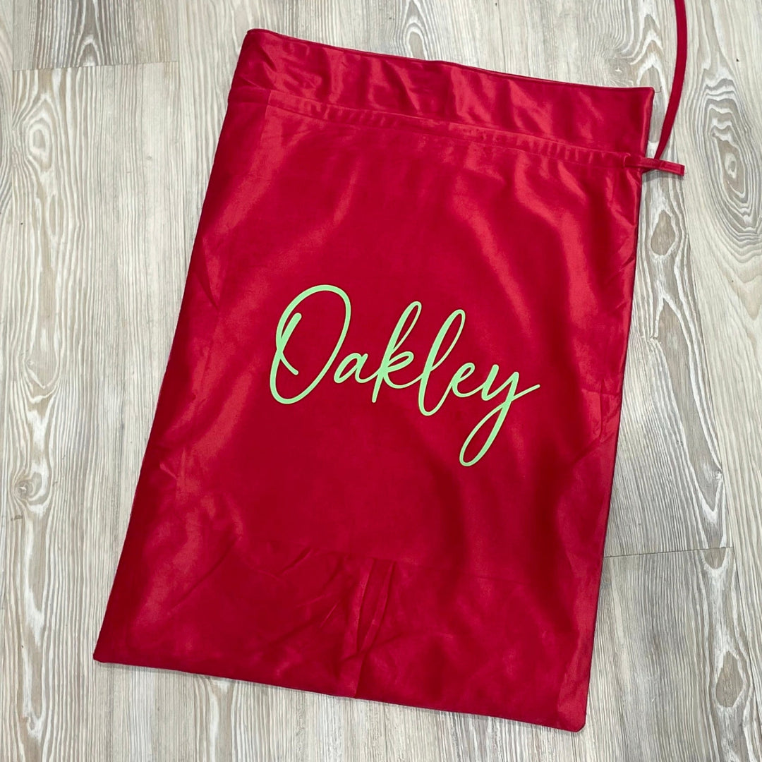 Luxury Velvet Christmas Sack