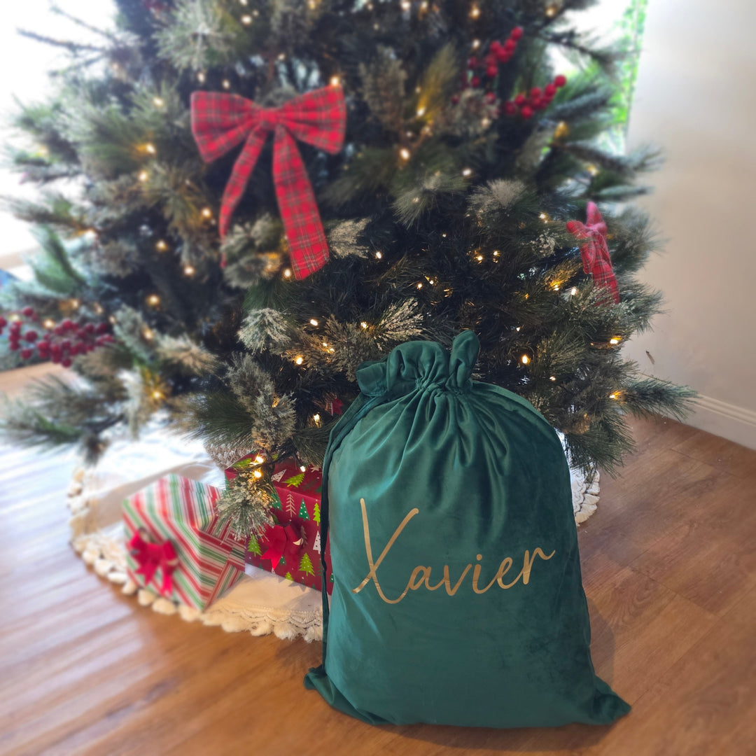 Luxury Velvet Christmas Sack