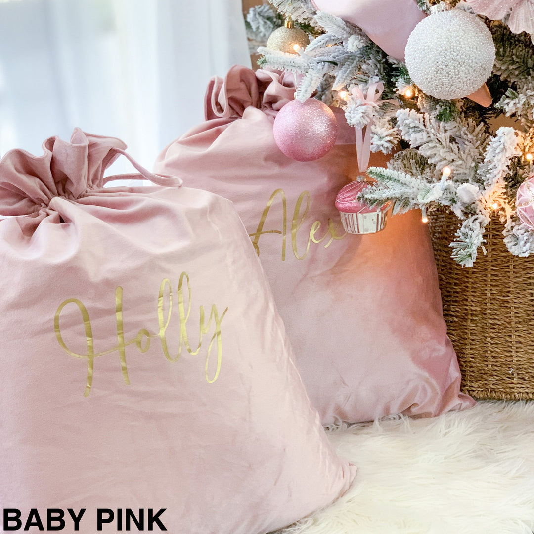 Luxury Velvet Christmas Sack