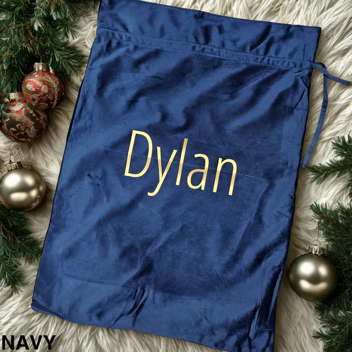 Luxury Velvet Christmas Sack