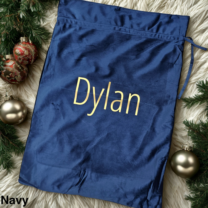 Luxury Velvet Christmas Sack
