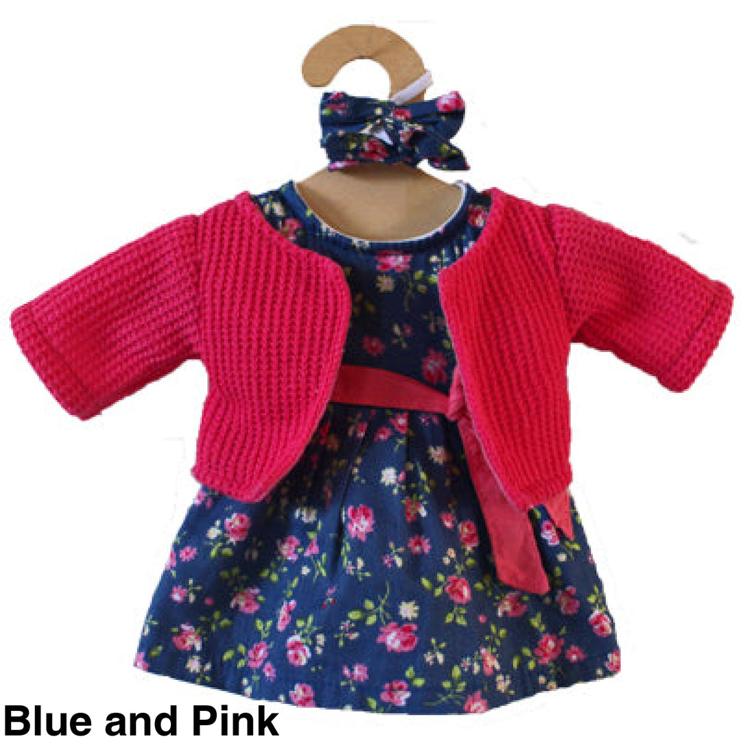 Maplewood Hopscotch Dolls Clothes Blue And Pink