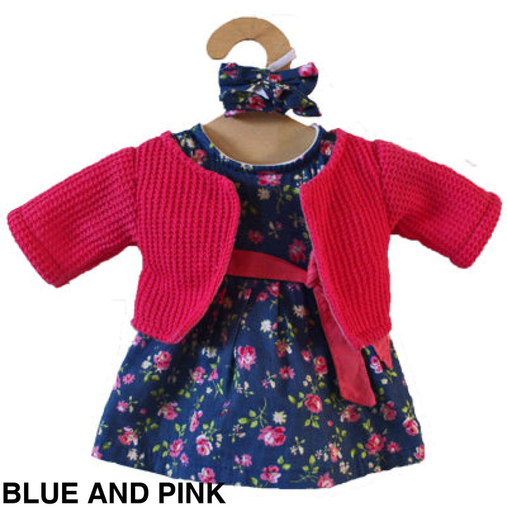 Maplewood Hopscotch Dolls Clothes Blue And Pink