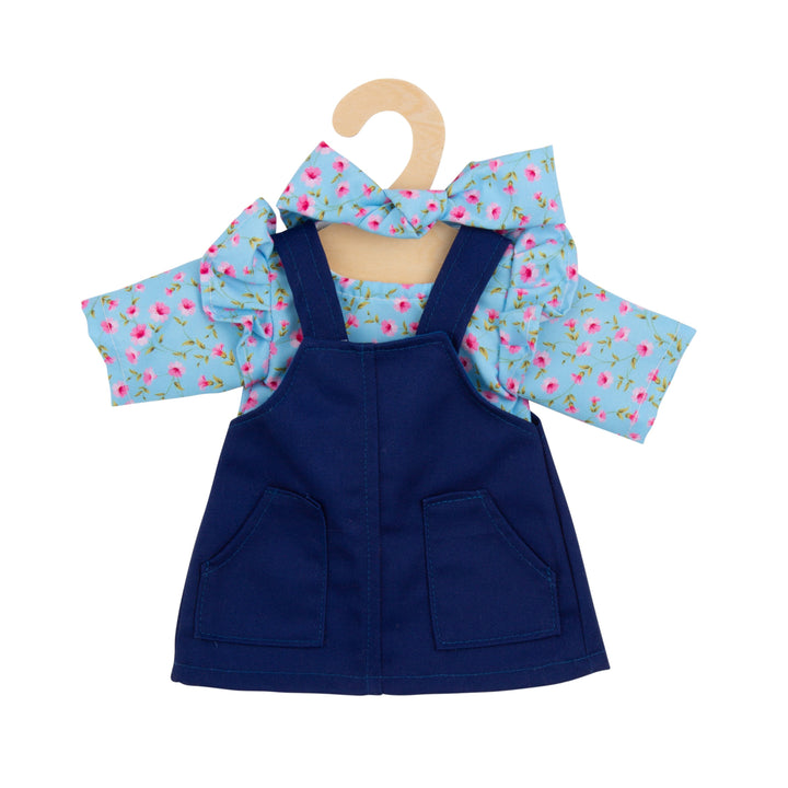 Maplewood Hopscotch Dolls Clothes Blue Floral Set