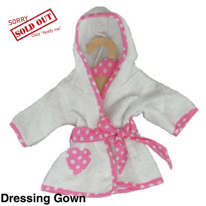 Maplewood Hopscotch Dolls Clothes Dressing Gown