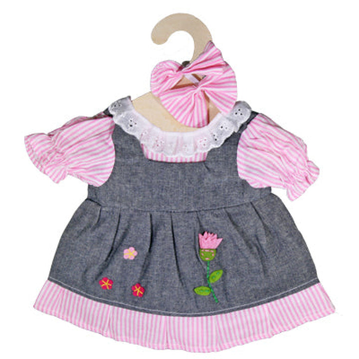 Maplewood Hopscotch Dolls Clothes Grey And Pink