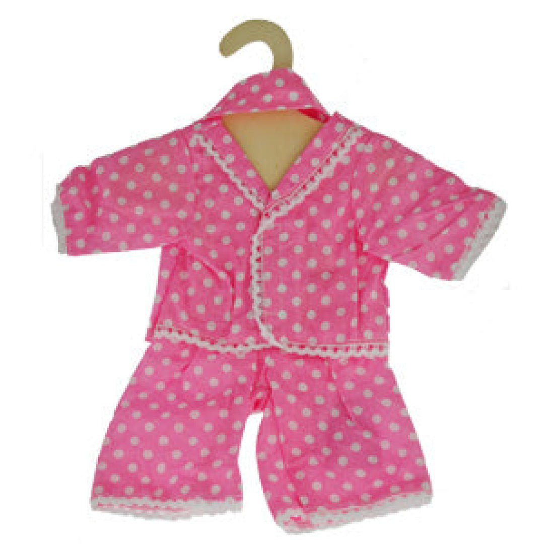 Maplewood Hopscotch Dolls Clothes Pink Pyjamas
