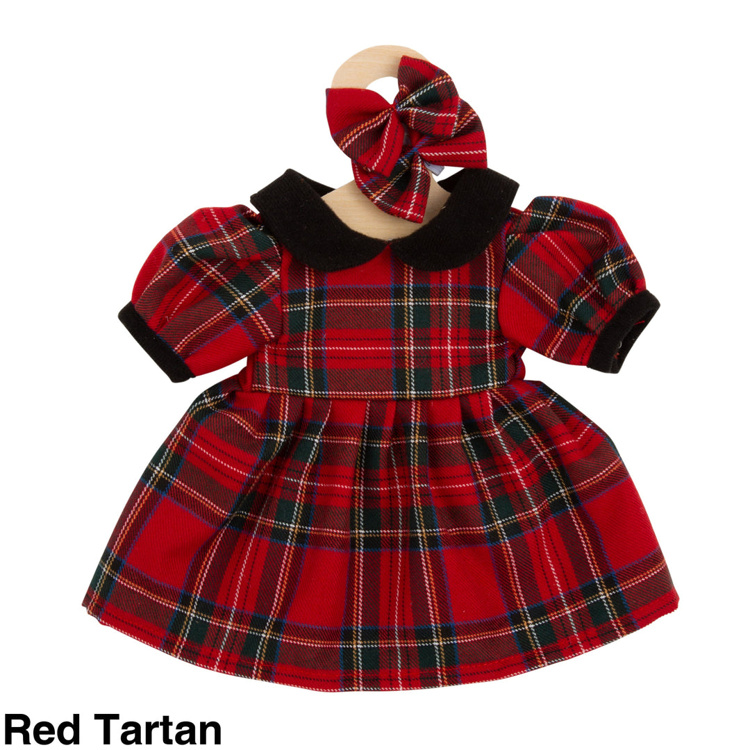 Maplewood Hopscotch Dolls Clothes Red Tartan