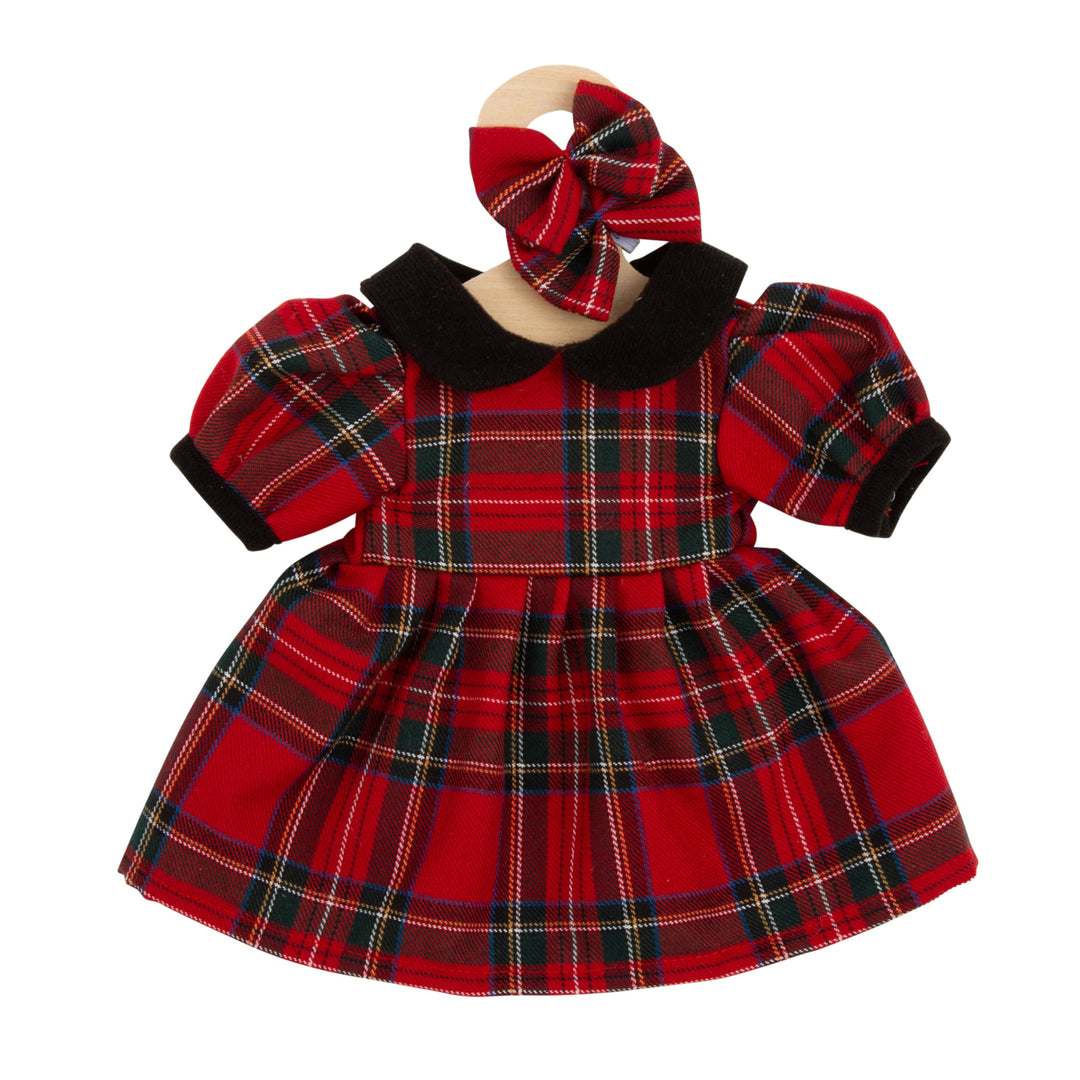 Maplewood Hopscotch Dolls Clothes Red Tartan