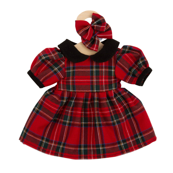 Maplewood Hopscotch Dolls Clothes Red Tartan